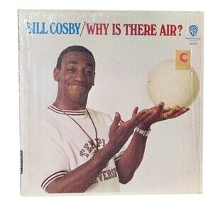 Vintage 1965 Bill Cosby "Why Is There Air?" Vinyl Comedy Record Album